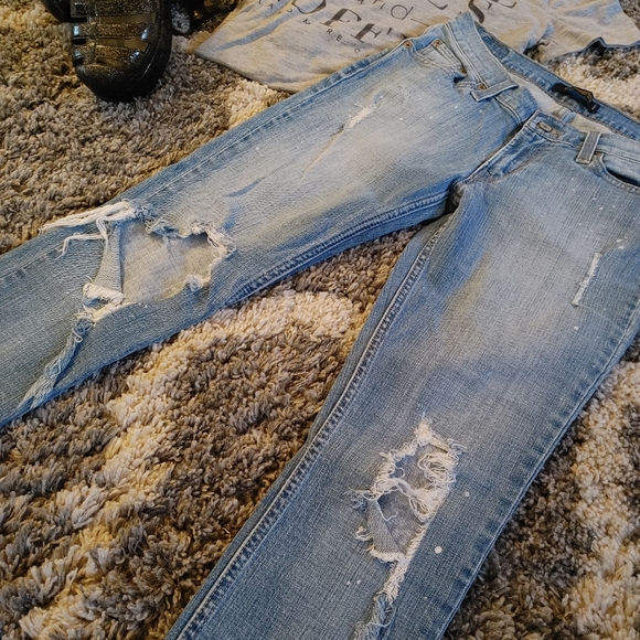 ⚡COPY - Levi's 524 too super low Size 9 medium - Picture 5 of 12